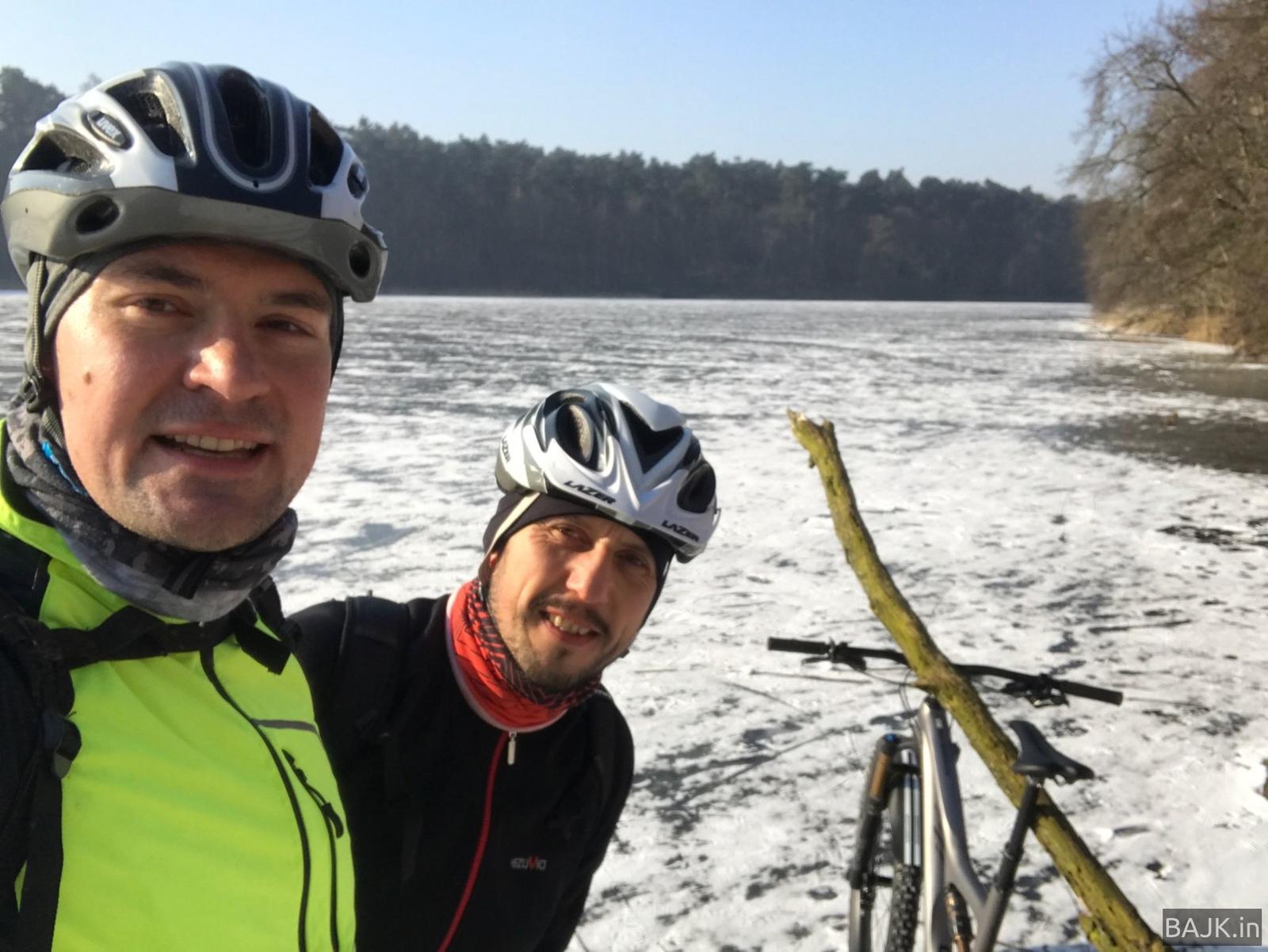 Po zamarzniętym Góreckim na Wyspę Zamkową