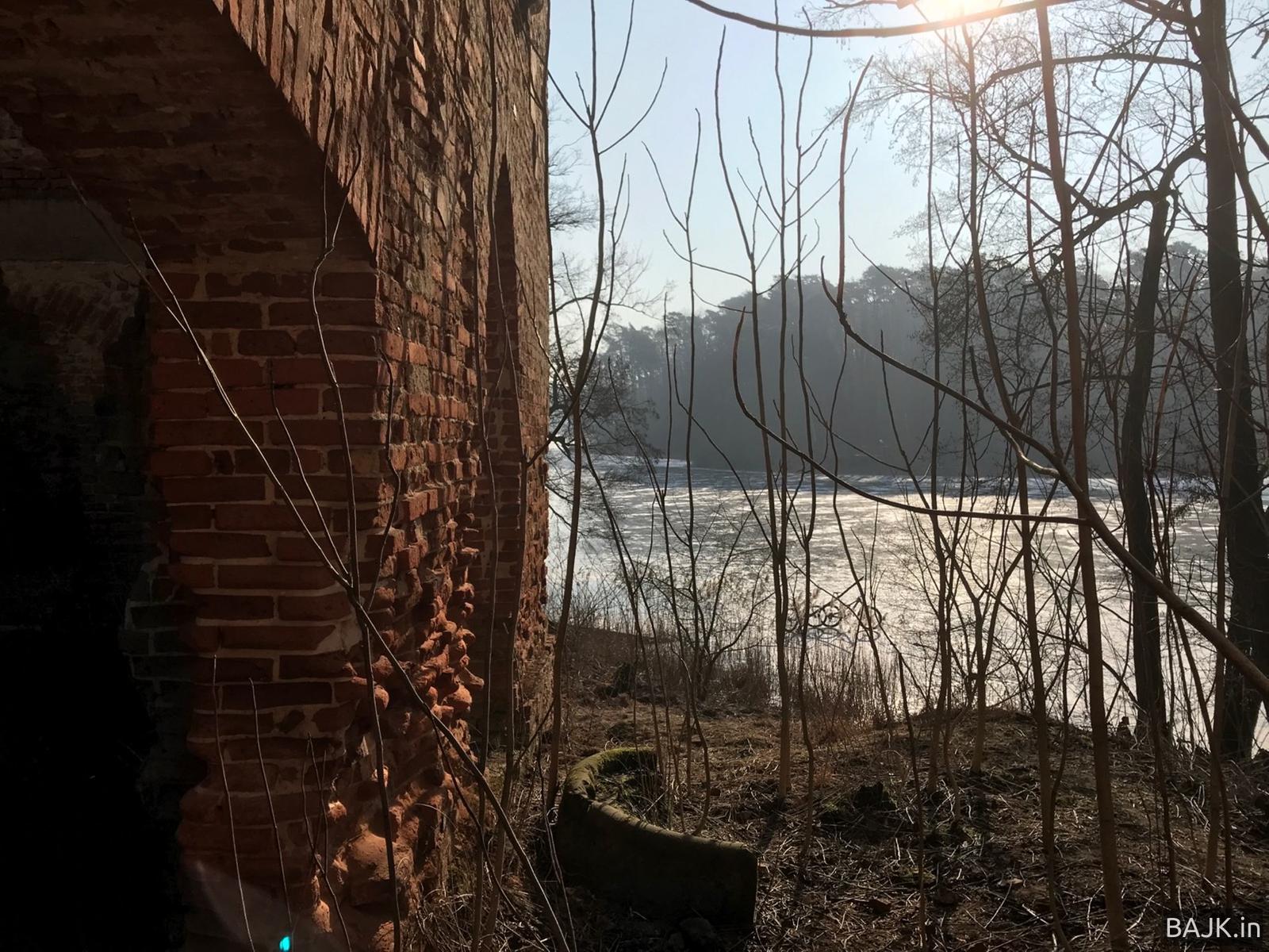 Po zamarzniętym Góreckim na Wyspę Zamkową