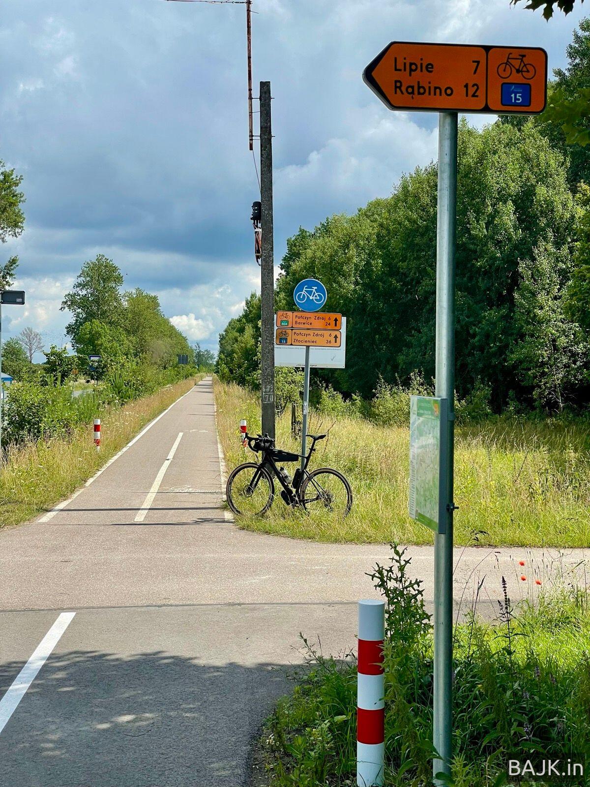 Z Kołobrzegu do Chodzieży trasą nr 15