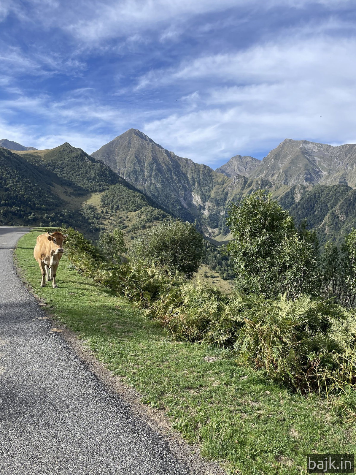Podjazd na Col d'Azet