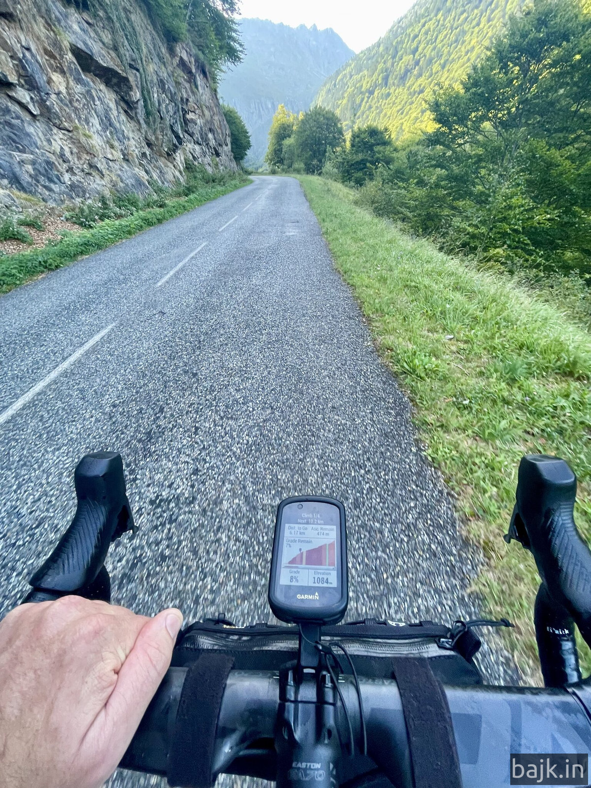 Od rana 1000m up na Col d'Agnes